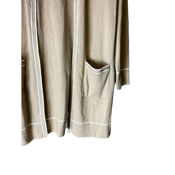 Talbots Plus Tipped Open Duster NWT - Picture 7 of 7